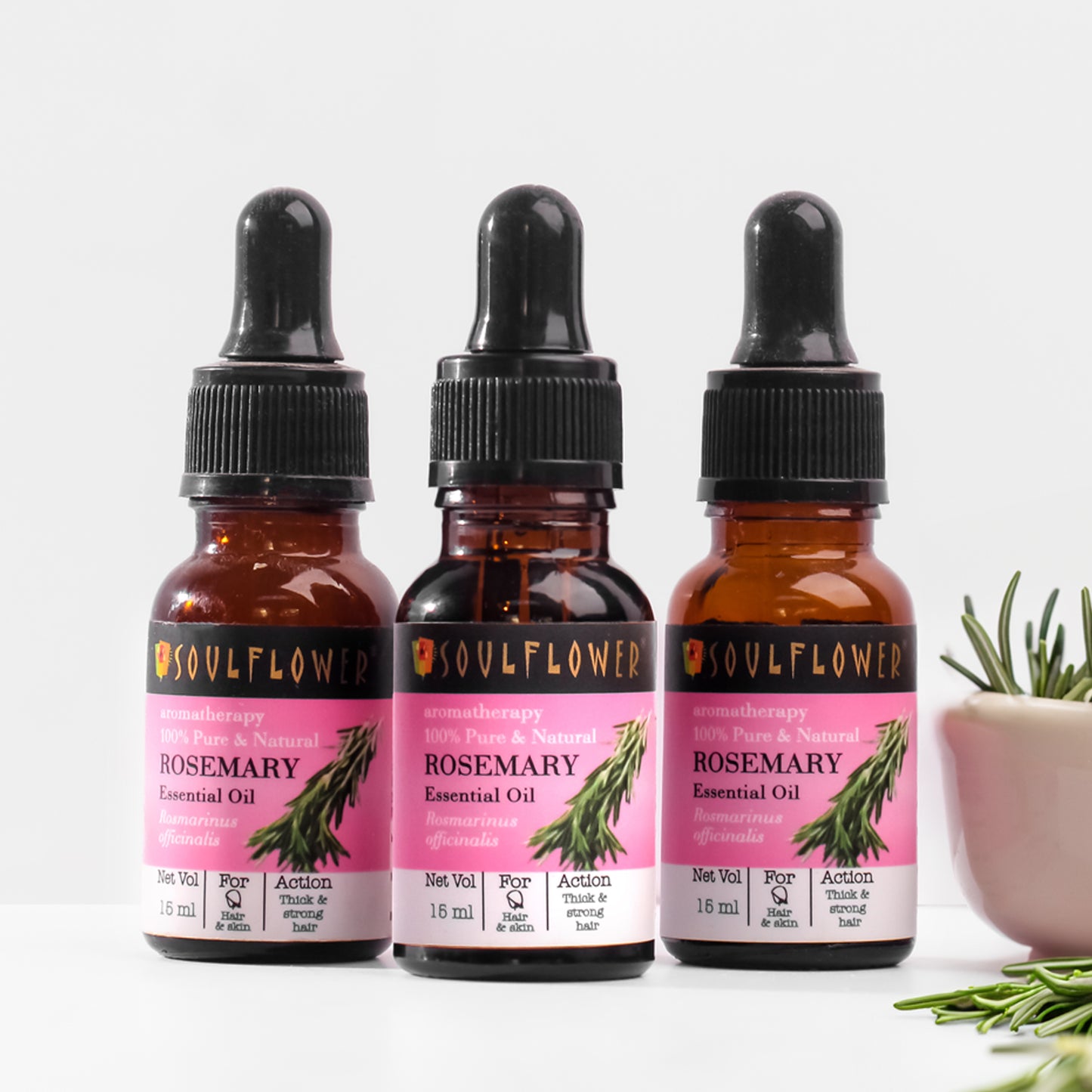 Rosemary hair oil 3 month pack