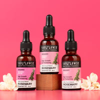 Clinically Tested Rosemary Essential Oil for Hair Growth (30ml * 3)