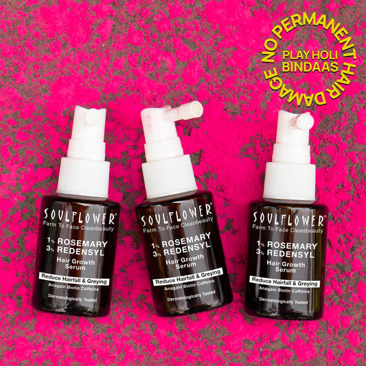 Clinically Proven Rosemary Redensyl Hair Growth Serum with Rosemary 1% Redensyl 3% Anagain 4% and Melanogray 1% (6 Month)