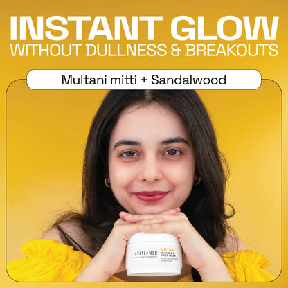 Deep Pores Cleansing & Brightening Ubtan Face Mask