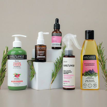 5X Rosemary for Excessive Hair Fall