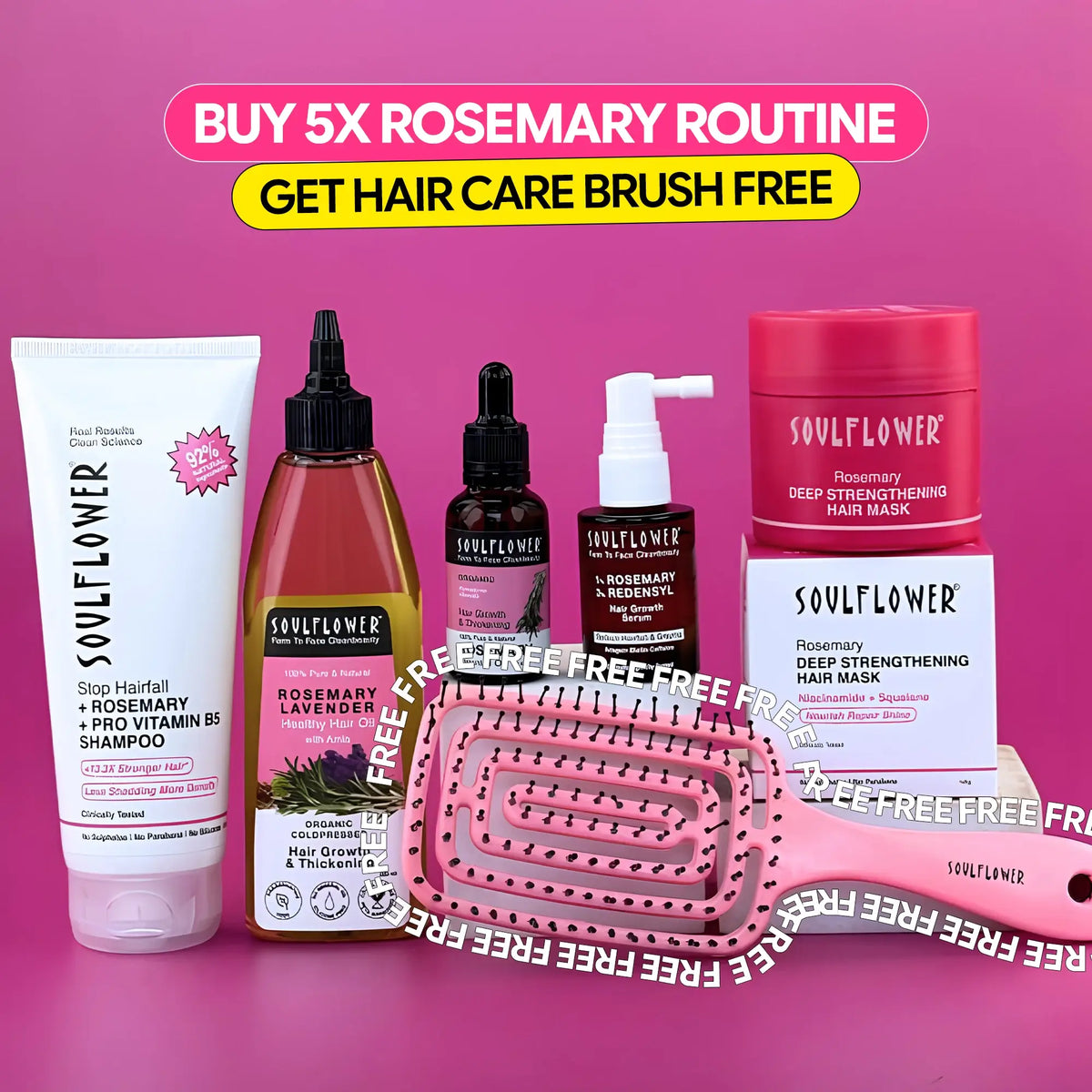 5X Rosemary Treatment with Hair Mask