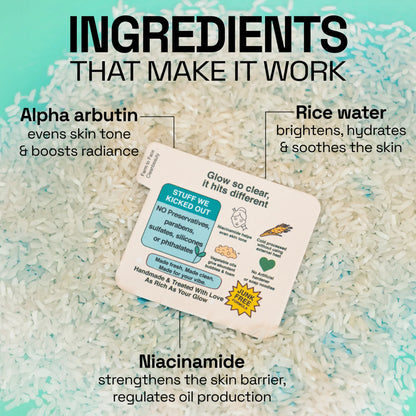 Niacinamide + Rice Water Soap