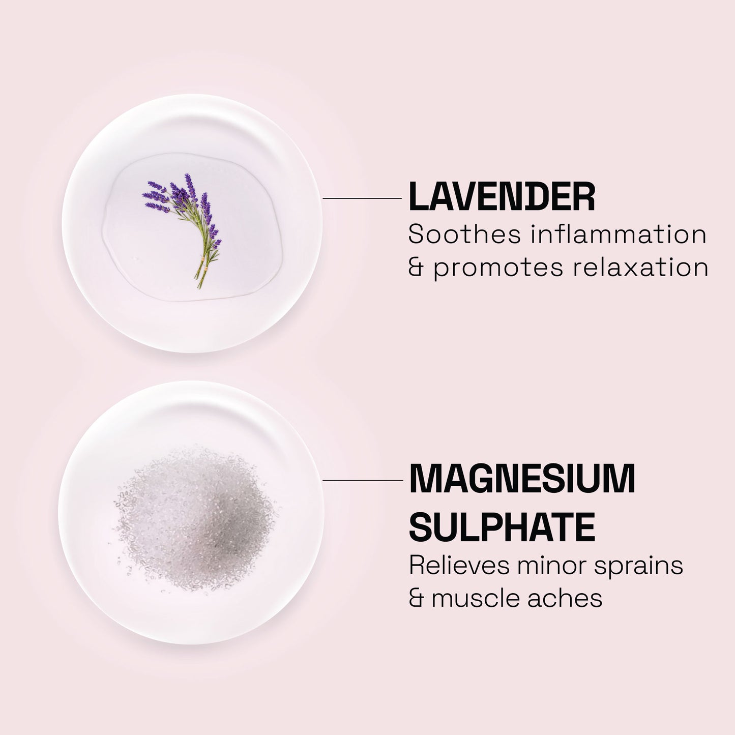 Espom Bath Salt with Lavender Essential Oil