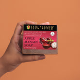 Exfoliating Apple Mangosteen Soap for Firm Toned Skin