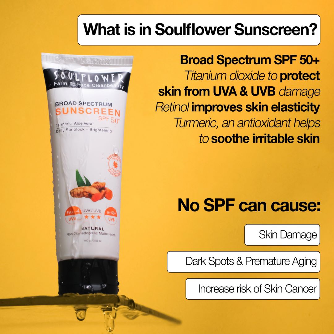 SPF 50 sunscreen for skin protection 