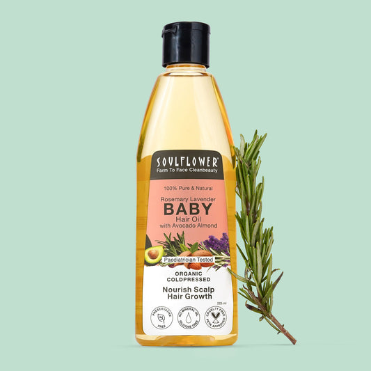 Rosemary Lavender Baby Hair Growth Oil for Gentle Nourishment & Healthy Scalp