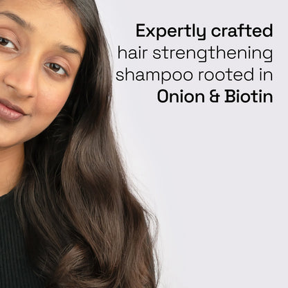Biotin Onion Shampoo with Keratin & Vitamin E