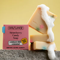 Strawberry Glow Soap for Natural Tinted Cheeks
