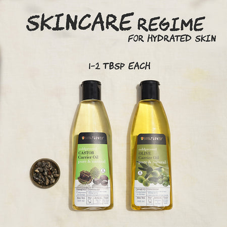 Cold Pressed Castor Oil for Thick Hair, Eyelashes, Eyebrows and Skin Care
