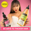 Castor Oil + Rosemary Essential Oil Duo