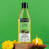 Certified Organic Castor Oil/Arandi Oil Clinically proven for Hair Growth