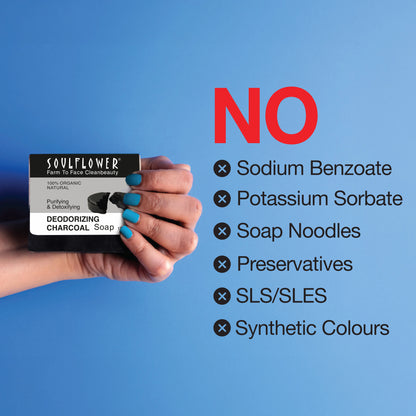 Activated Charcoal Soap for Pollution Protection