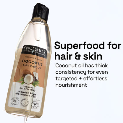 100% Pure & Natural Virgin Coconut Oil