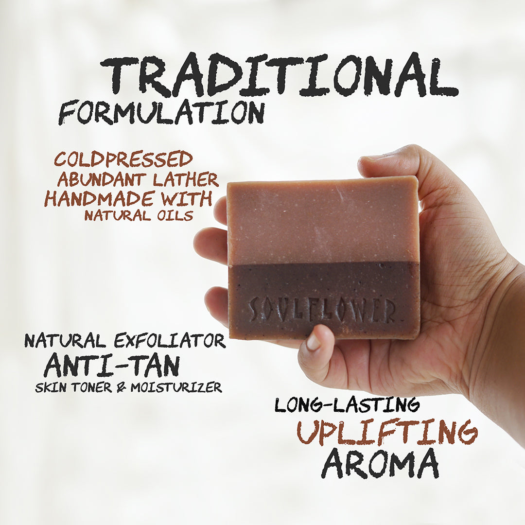 coffee aroma soap for anti tan and skin moisturizer 