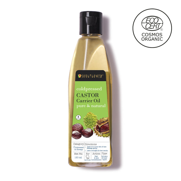 Cold Pressed Castor Oil,120ml