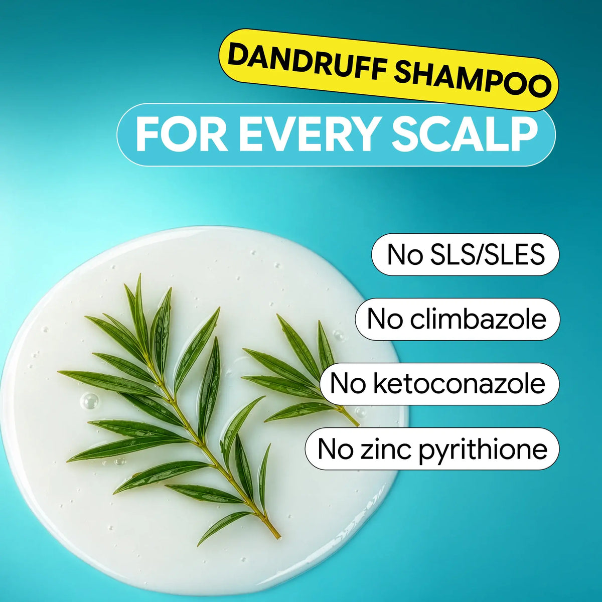 4-in-1 Daily Anti Shedding Dandruff Shampoo