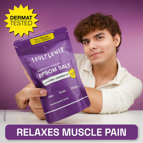 Epsom Bath Salt with Lavender Essential Oil
