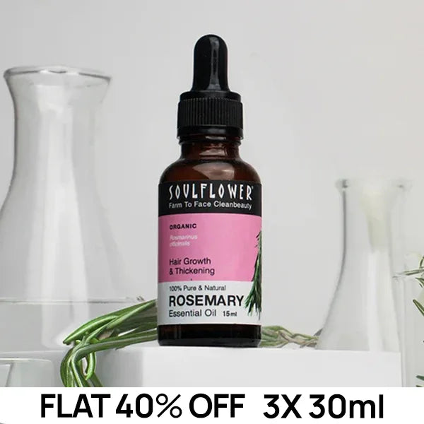 Clinically Tested Rosemary Essential Oil for Hair Growth