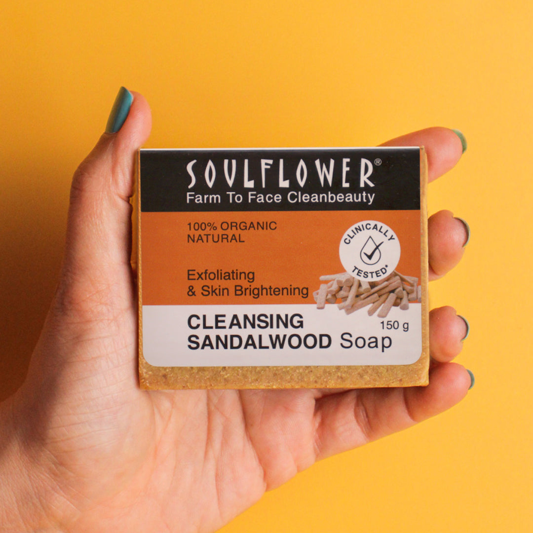 organic natural sandalwood soap