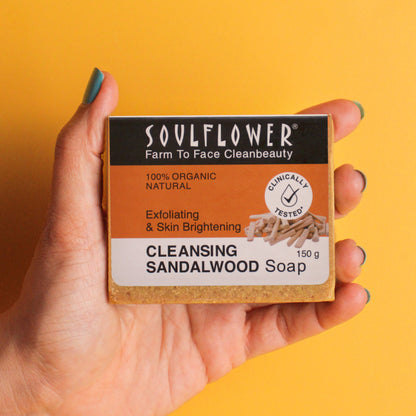 organic natural sandalwood soap