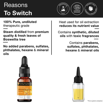 Frankincense Essential Oil for Scars & Age Spots