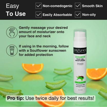 Ceramide Face Gel Moisturizer and Easy Ways to use