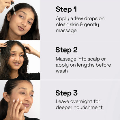 Grapeseed Oil For Hair & Skin