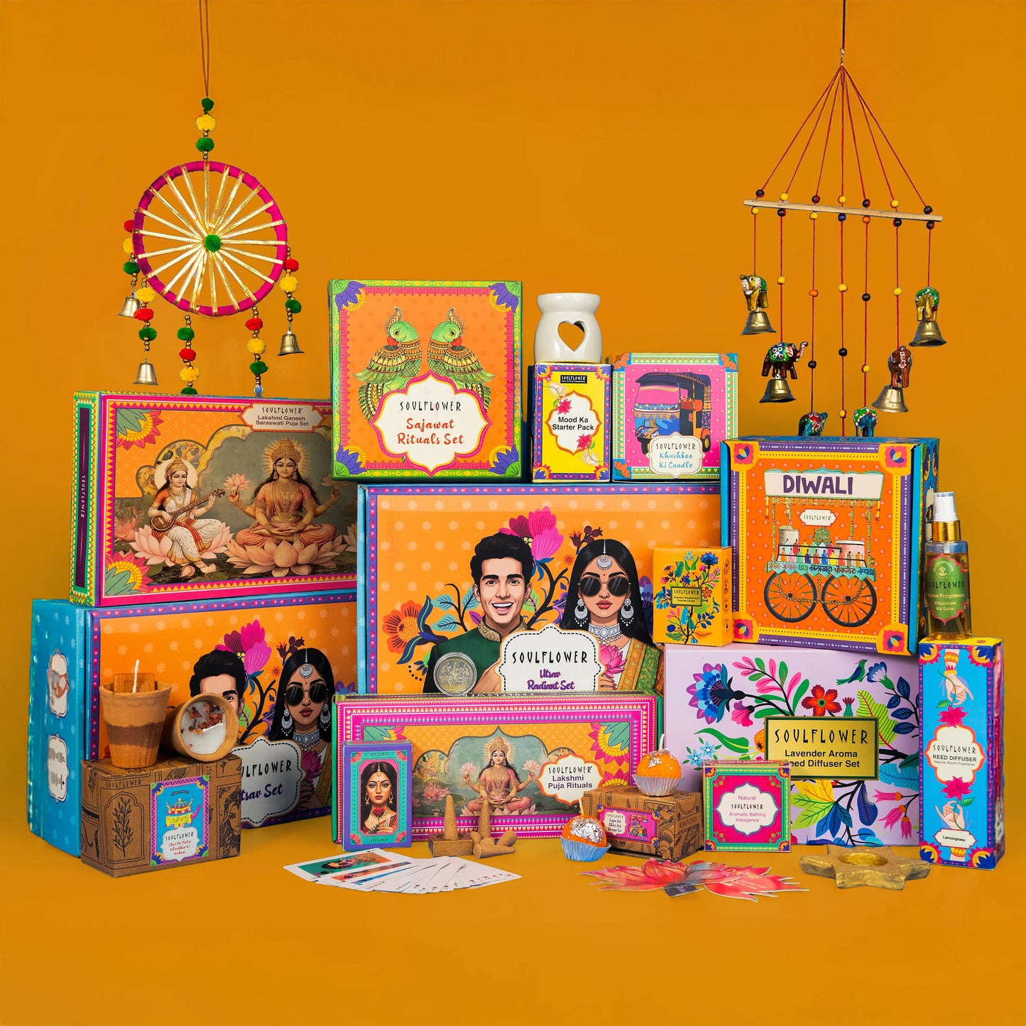 Ganesh Laxmi Puja Ritual Diwali Gift Set