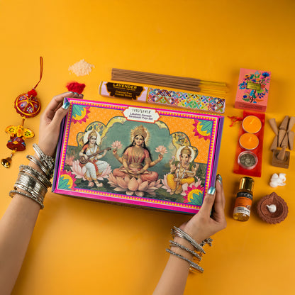 Lakshmi Ganesh Saraswati Puja Set