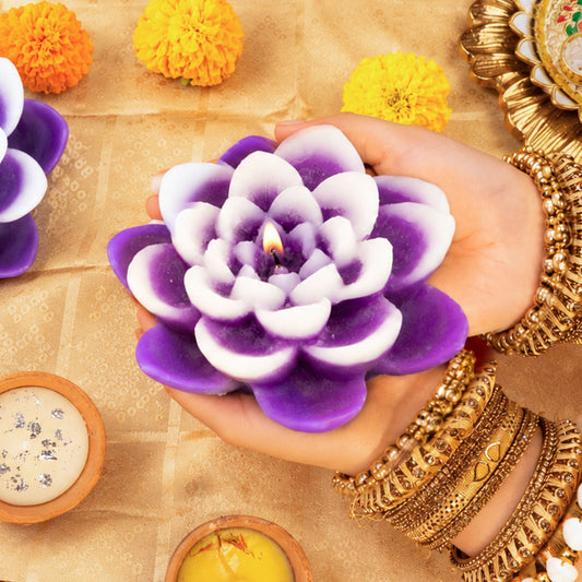 Lavender Lotus Candle