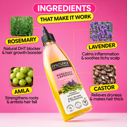 Rosemary Lavender Hair Oil