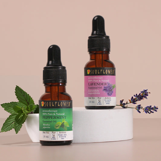 Lavender & Peppermint Essential Oil Combo