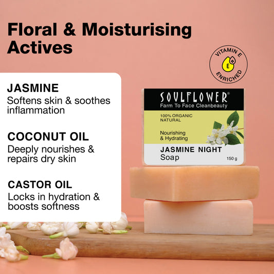 Creamy Moisturising Jasmine Soap