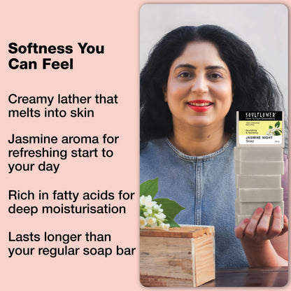 Creamy Moisturising Jasmine Soap