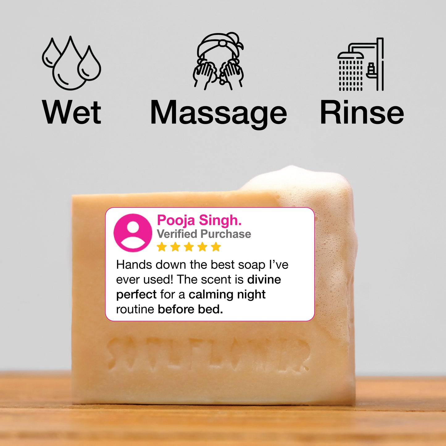 Creamy Moisturising Jasmine Soap