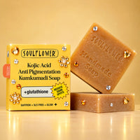 Kojic Acid Anti Pigmentation Kumkumadi Soap Pack 2 - Soulflower