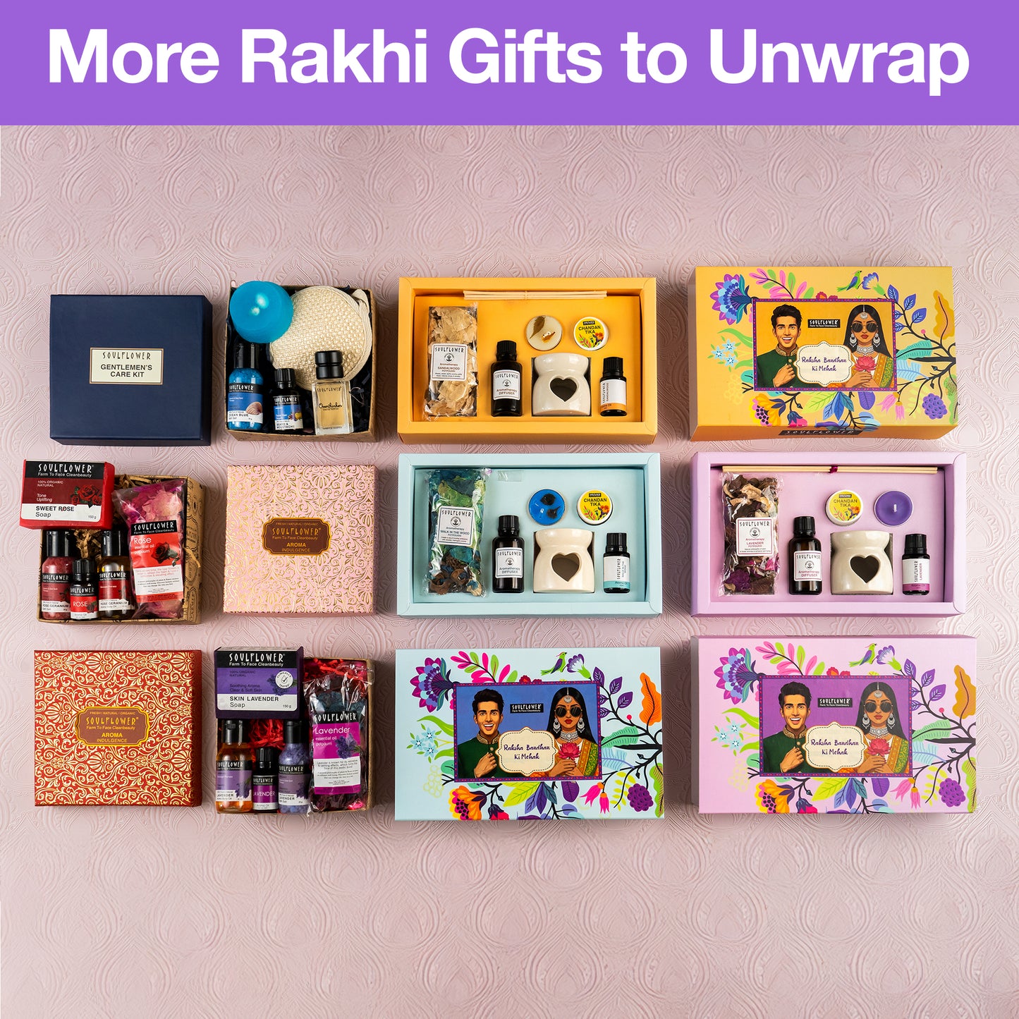 Rakhi Gift with Lavender ki Mehak