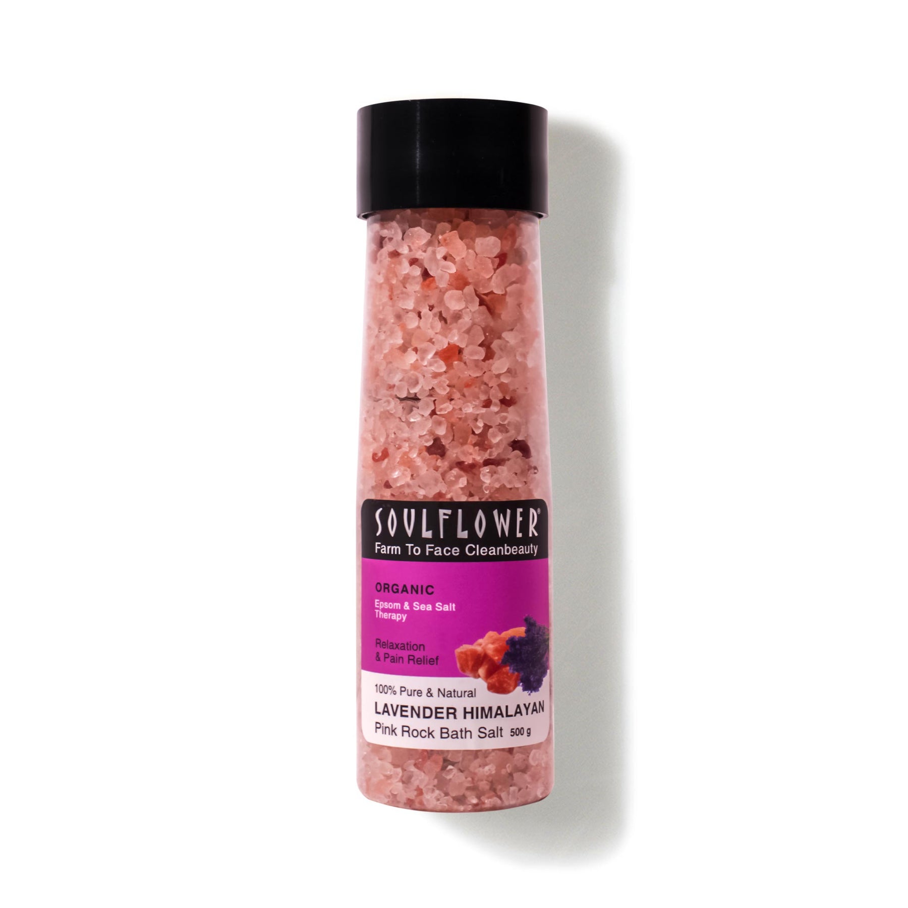 Lavender Himalayan Pink Rock Bath Salt