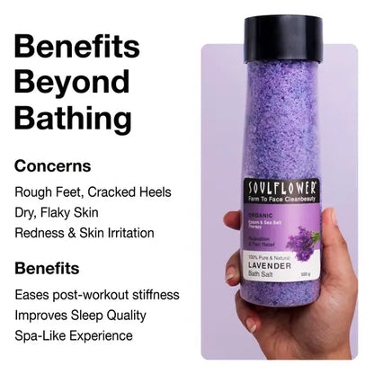 Lavender Epsom Bath Salt with Magnesium