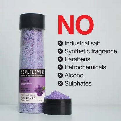 Lavender Epsom Bath Salt with Magnesium