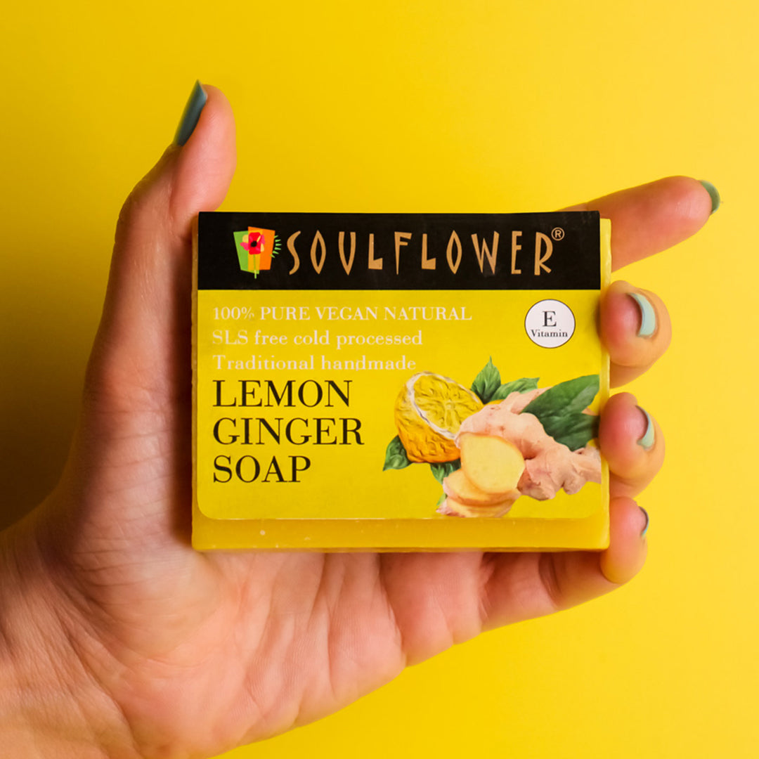 natural lemon soap