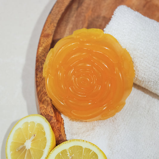 Lemon Pure Glycerin Soap (Pack of 2)