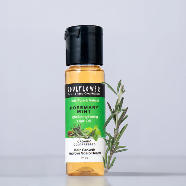 Rosemary Cooling Mint Light Oil for Hair Fall Control - 20ml