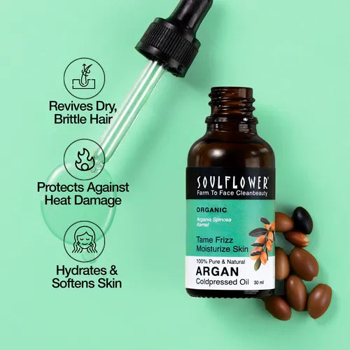 Moroccan Argan Oil to Tame Frizz & Nourish Skin