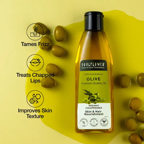 Olive Oil for Nourished Hair and Skin