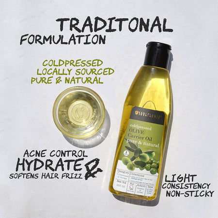 Cold Pressed Olive Oil for Nourished Hair and Skin