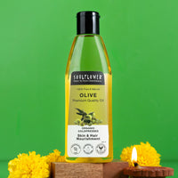 Olive Oil for Nourished Hair and Skin