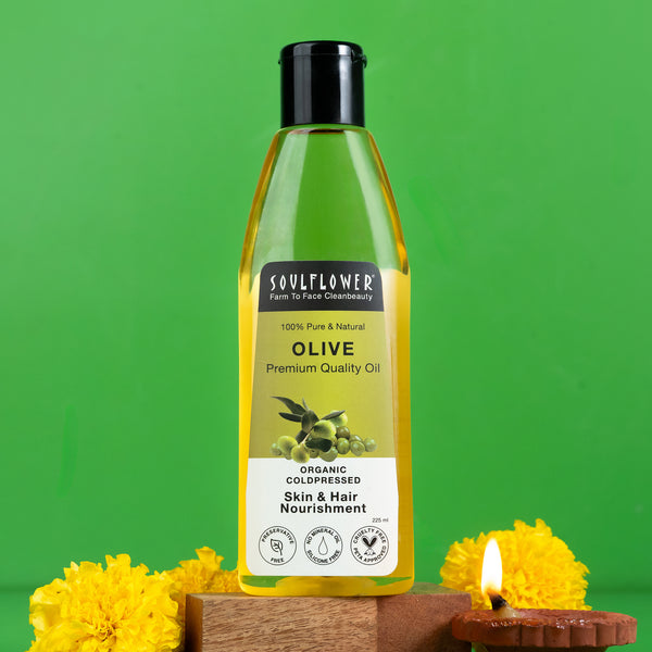 Olive Oil for Nourished Hair and Skin