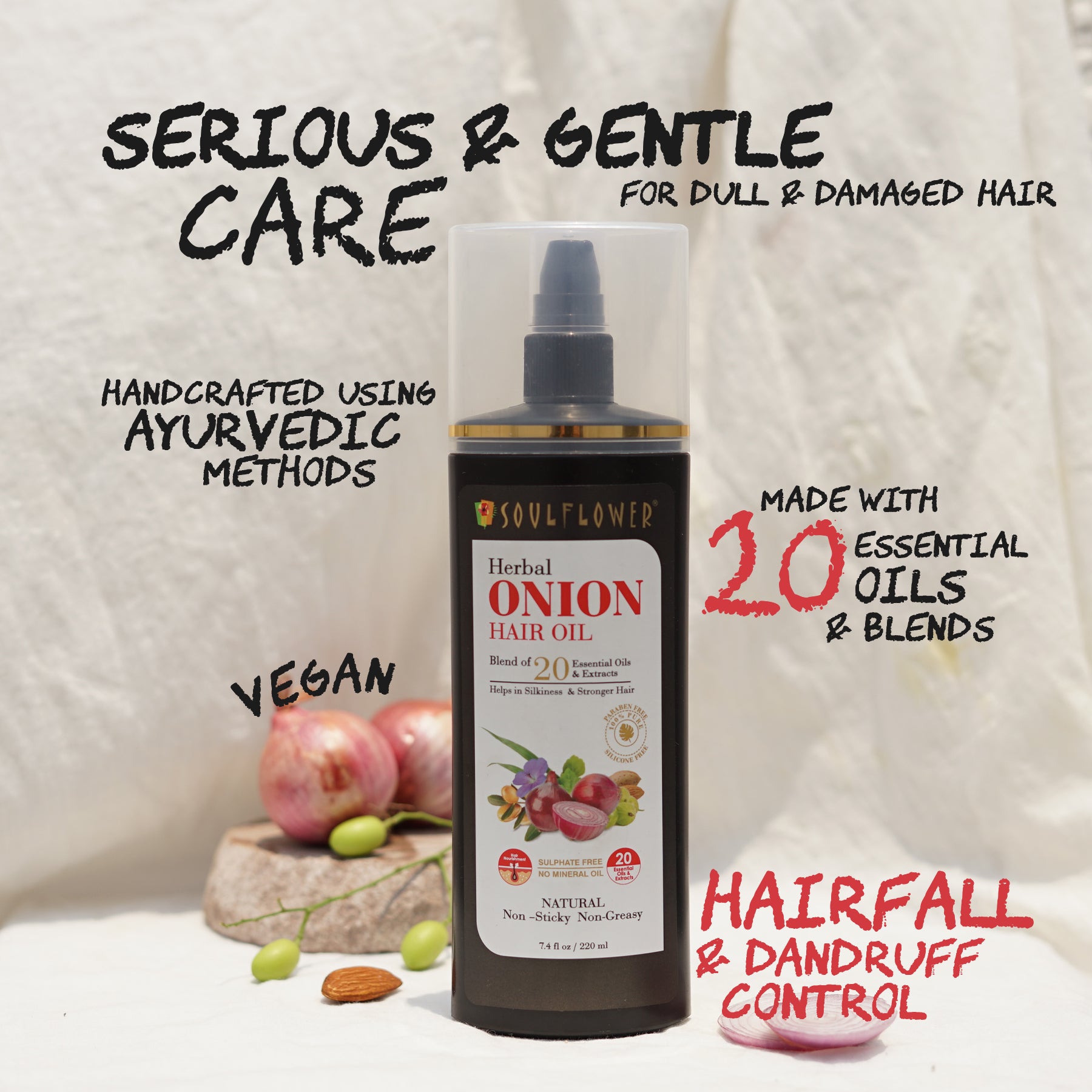 Amla and Onion Hair Oil | Promotes Hair Growth, Reduces Hair Fall